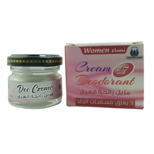 Déo Crème Anti Transpirant 7 Jours Pure et Naturel 