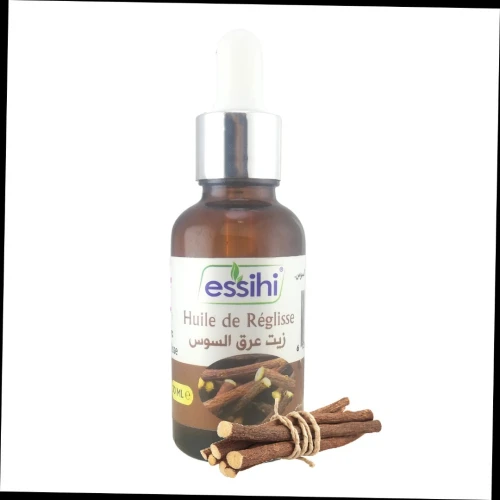 Huile de Réglisse Pure et 100% naturel Sans Additifs 30 ml 