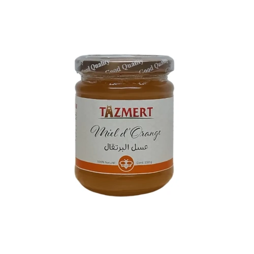 Miel D'Orange Naturelle 100% Certifié- 250 G