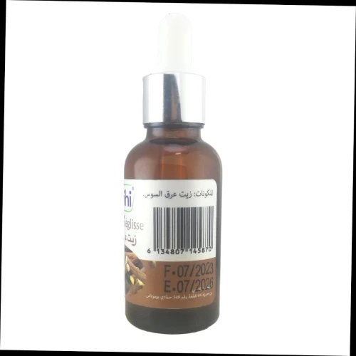 Huile de Réglisse Pure et 100% naturel Sans Additifs 30 ml 