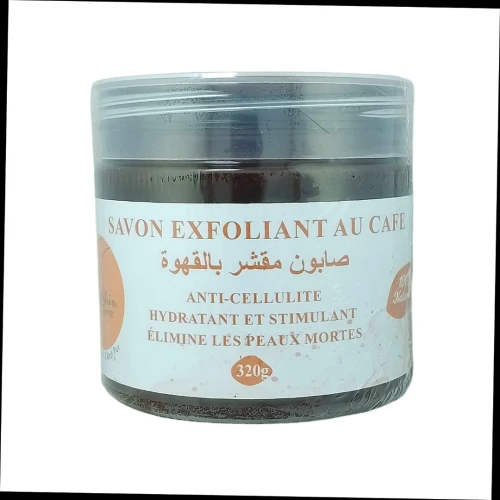 Savon Exfoliant & Tonifiant Café Éveil du Corps & Anticellulite Naturel
