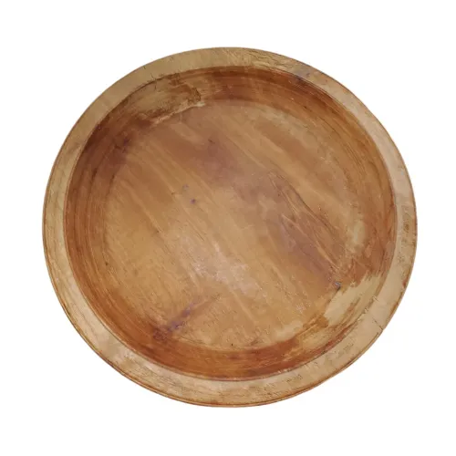 Guessa traditionnel fabriqué de bois de noyer diamètre 44.5 cm