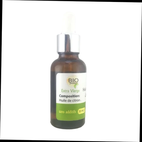 Huile de Citron Pure et 100% naturel Sans Additifs 30 ml 