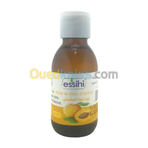 Huile d'Abricot Pressée à Froid Pure et 100% naturel Sans Additifs 100ml