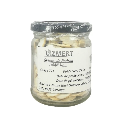 Graines de potiron Fait Maison 100% Naturelle 70 gr