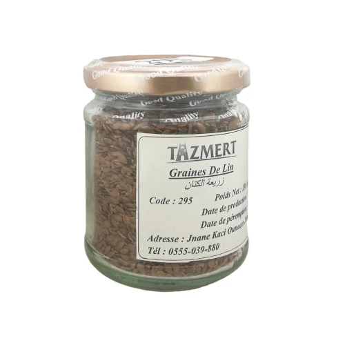 Graines de lin  Fait Maison 100% Naturelle 130  gr