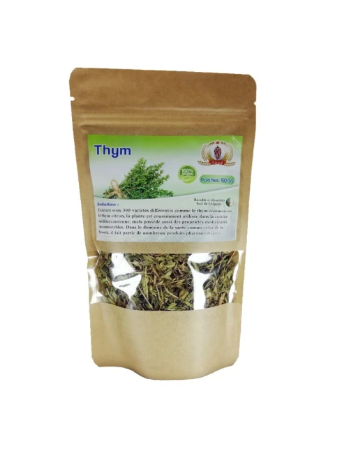 Plante Thym Sèche - Local - Sac 50 Gr