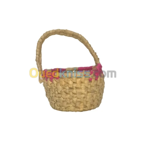 Couffin traditionnel Matière fibre de palmier naturel fait main