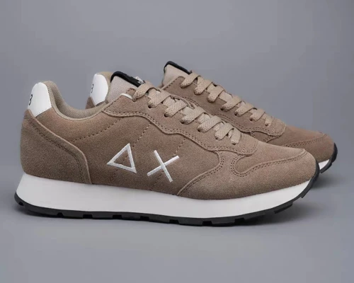 Basket Homme Sun 68 AX Cuir Véritable Tendance 2026 Original Bzf chaba w confortable باسكات قوة كوير