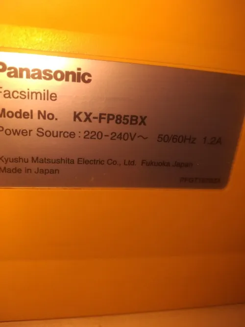 Panasonic Kx-fp85xB