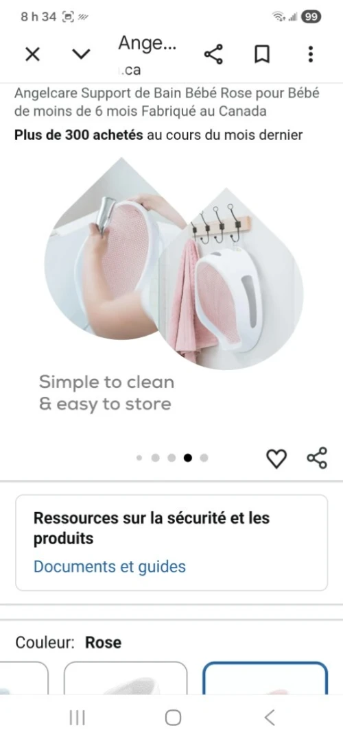 Transat de bain