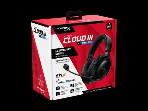 HyperX Cloud 3 (S) Wireless  Casque gaming sans fil