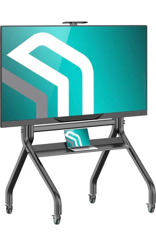 Supports Écrans interactifs Mobile avec roulettes 120 pouces