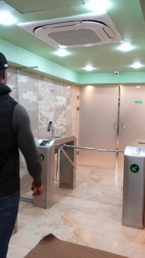 Logiciel salle de sport avec tourniquet