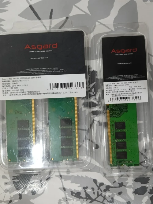 Ryzen 5 3400G / Ram Asgard 8Gb 3200mhz / 3x8gb ram adata