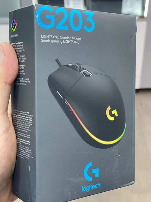 Logitech G203 gaming mouse black original