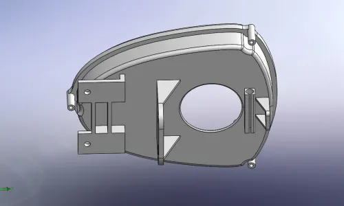 Conception 3D , mise en plan 2D .