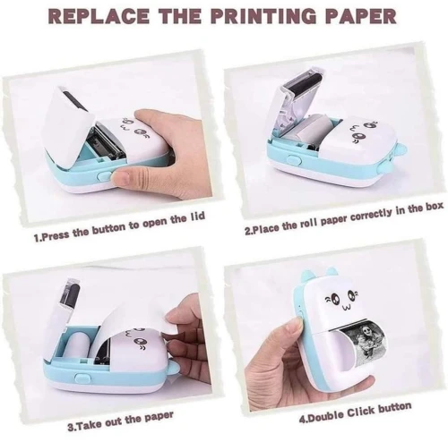 Portable mini printer طابعة حرارية صغيرة