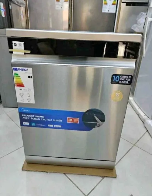 Promo lave-vaisselle midea 15couverts 8programmes inox 