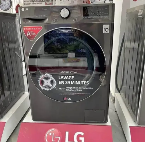 Promotions lave linge LG 10,5kg 12kg 15kg turbowash sechante 