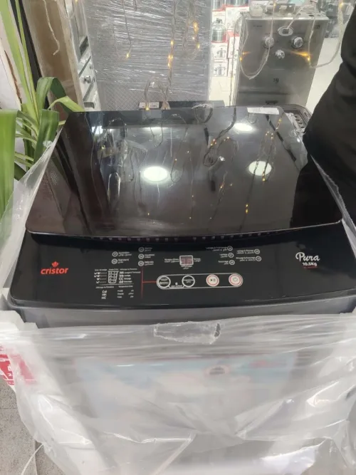 Machine a laver cristor la top automatique 10,5kg grise garantie 3ans