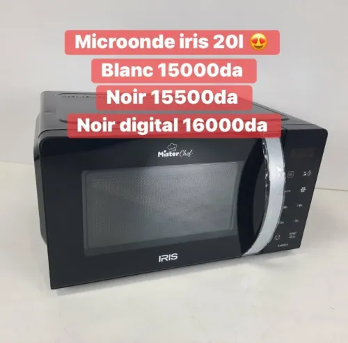 Promotions MICRO-ONDE iris noir/blanc