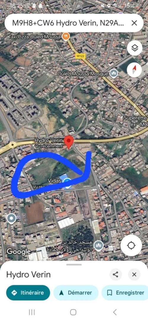Vente Terrain Boumerdès Ouled moussa