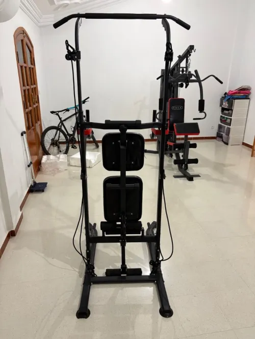 Presse de musculation et barre Fix