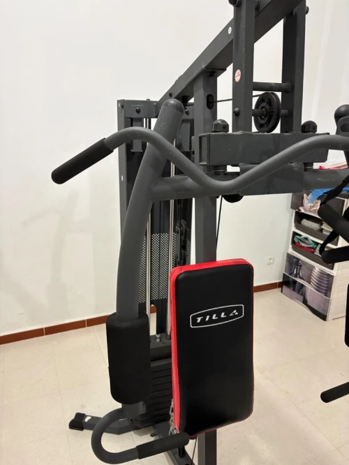 Presse de musculation et barre Fix