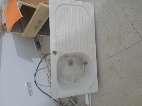 Lavabo et potager de cuisine