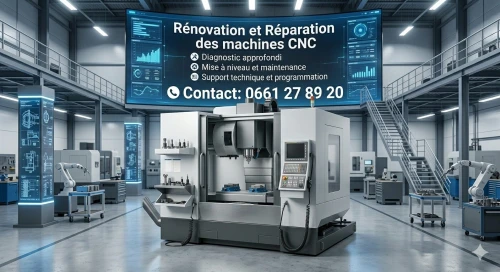 Rénovation et Réparation des machines CNC