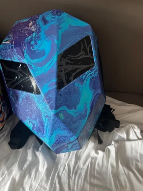 Led backpack nightwalker