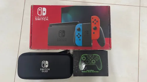 nintendo switch v2 flashé