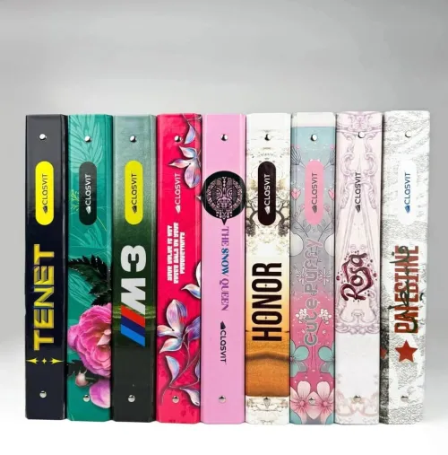 CLASSEUR ECOLIER DIFFERENTS MOTIFS 