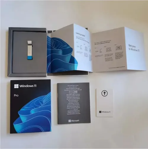 Microsoft Windows 11 professional boite de vente original au détail USB avec licence d'activation en ligne 100% authentique