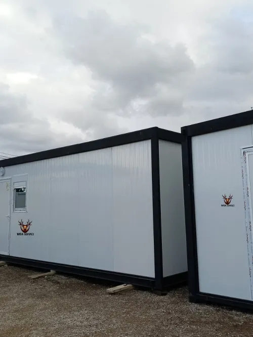 Fabrication des cabines saharienne, Base de vie, poste de garde, bureaux, chambre, sanitaire....