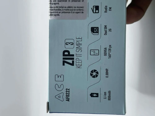 Ace Telephone ACE ZIP 3 double sim