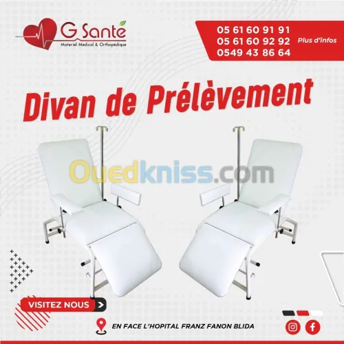 Divan de Prélèvement
