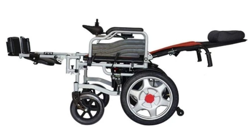 Fauteuil roulant électrique inclinable multipostions 
