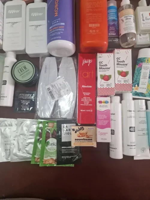 Lot produit cosmétique