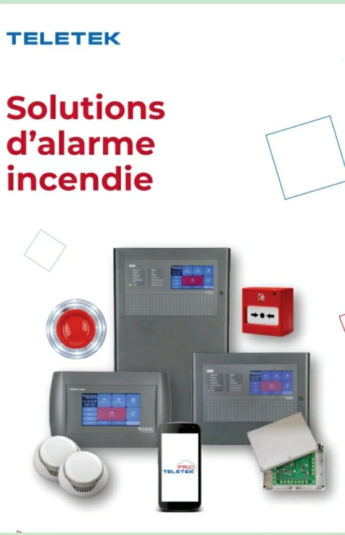 Fournitures et poses système détection incendie TELETEK