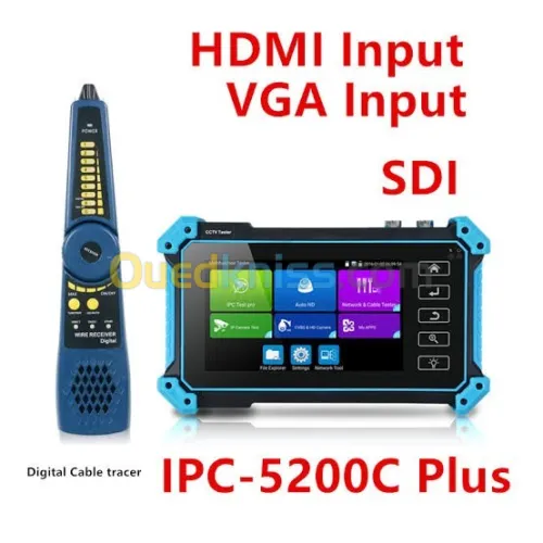 CCTV Tester IPC-5200 Plus