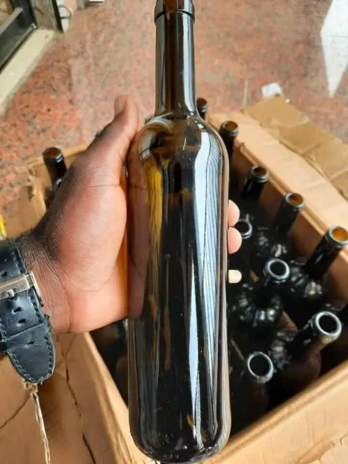 Bouteille en verre