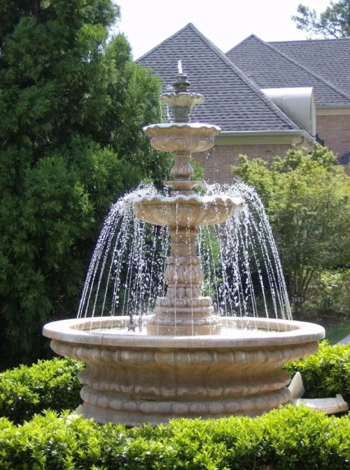 FONTAINE PUBLIC ET CASCADE 