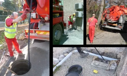 Débouchage de canalisation eau usée