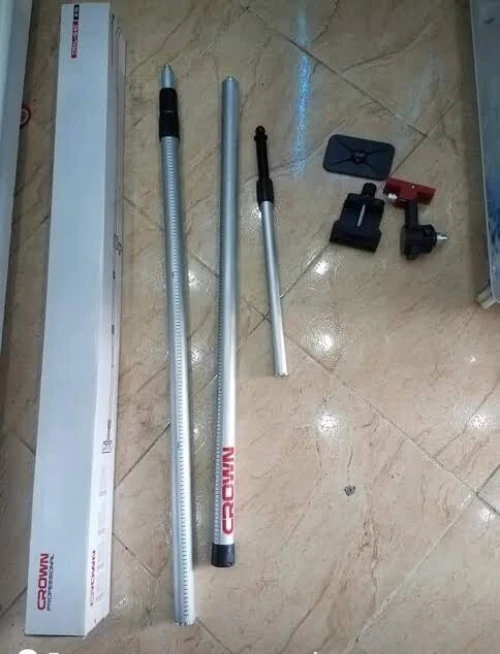 Pérche niveau laser