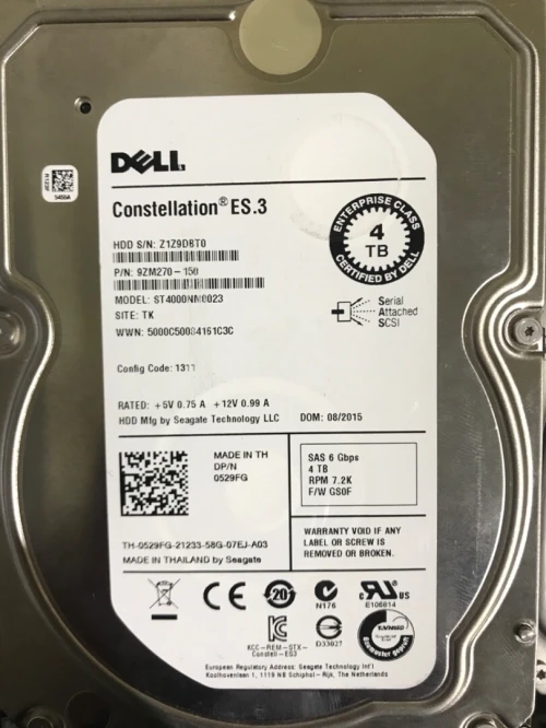 Dell SAS 3.5 4TB