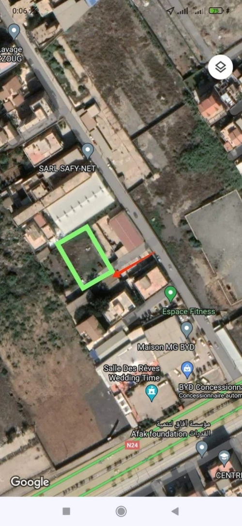 Vente Terrain Alger Bordj el kiffan