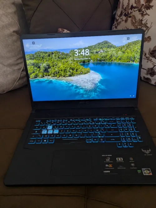 ASUS Tuf Gaming Ryzen 7 3750H 16G 512 SSD GTX 1660Ti 17.3" FHD