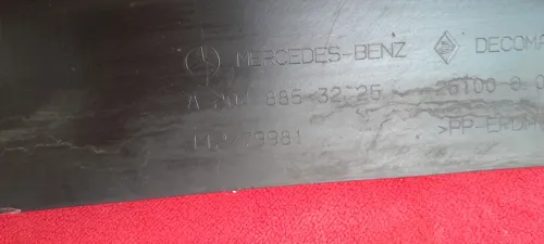 Diffuseur ORIGINE AMG W204 2008 bas parechoc arrière